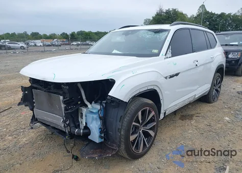 2024 Volkswagen Atlas 2.0T Sel Premium R-Line из США, поврежденный, VIN 1V2FR2CA8RC547141